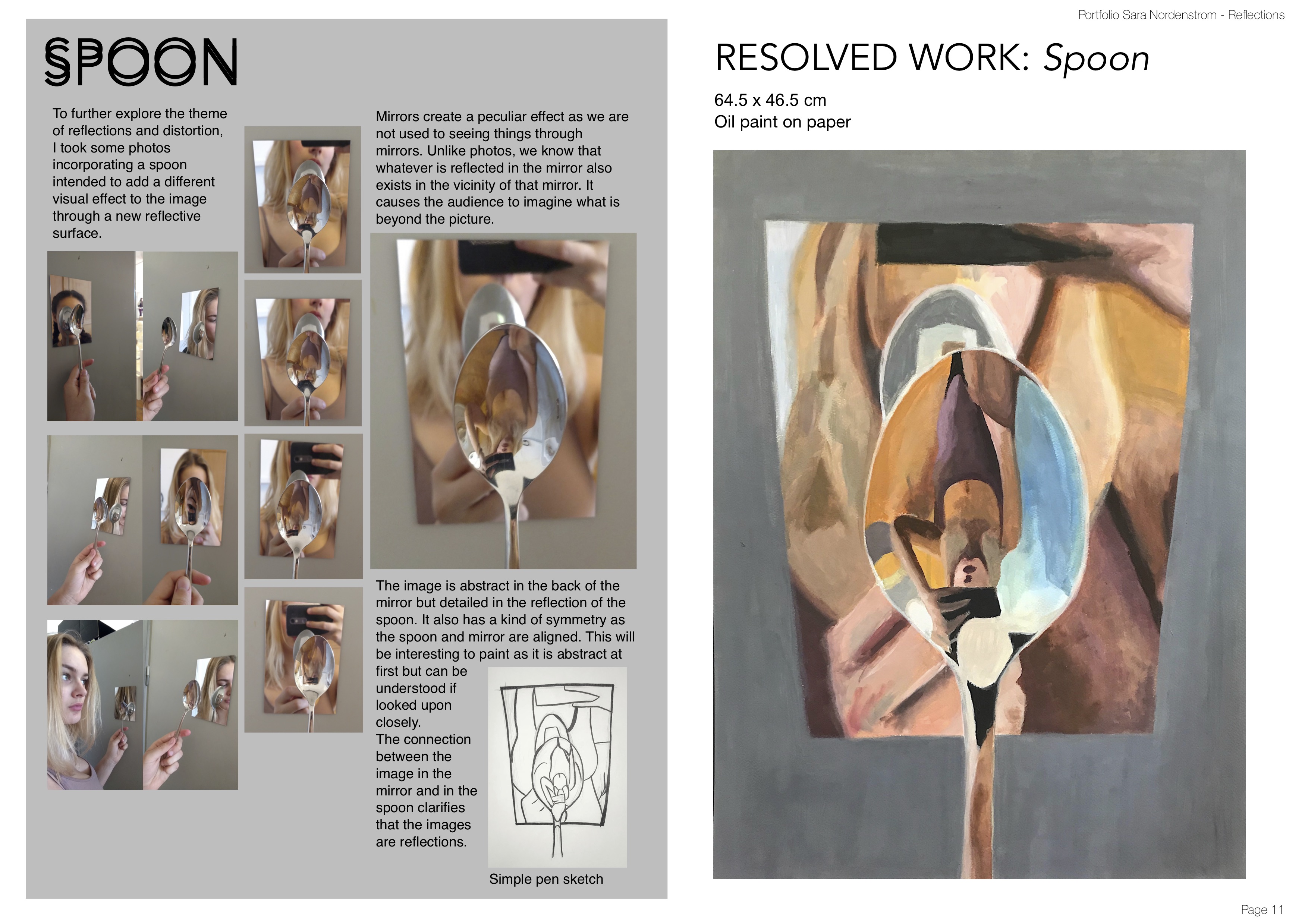 Sara Nordenstrom Reflections project page 2