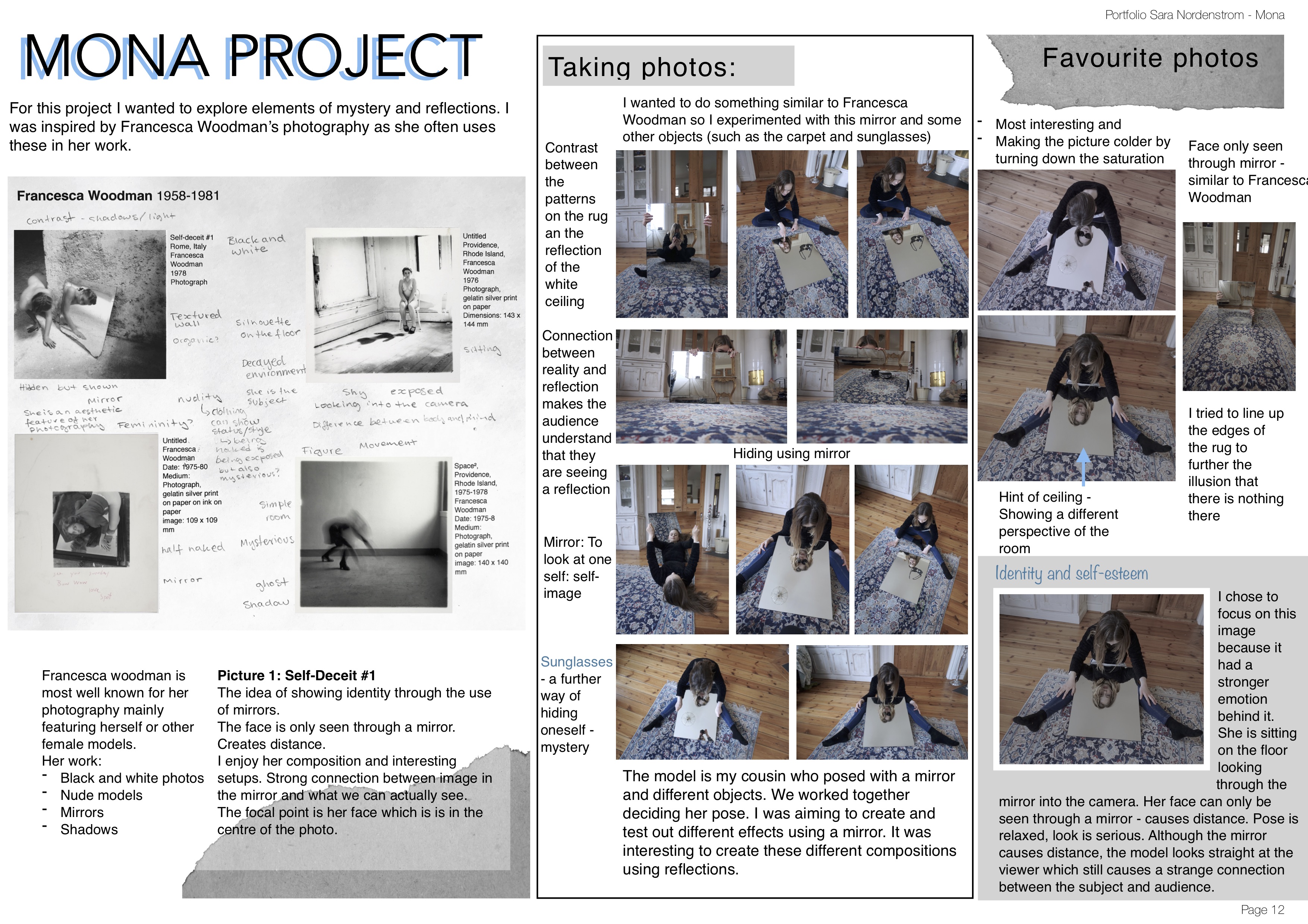 Sara Nordenstrom Mona project page 1